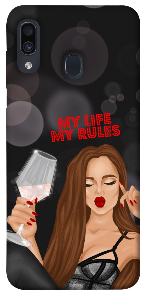 Чохол My life my rules для Galaxy A30 (2019)