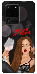 Чехол My life my rules для Galaxy S20 Ultra (2020)