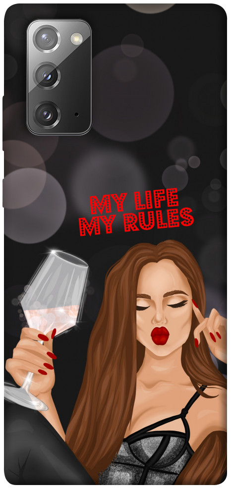 Чохол My life my rules для Galaxy Note 20