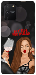 Чехол My life my rules для Galaxy S10 Lite (2020)