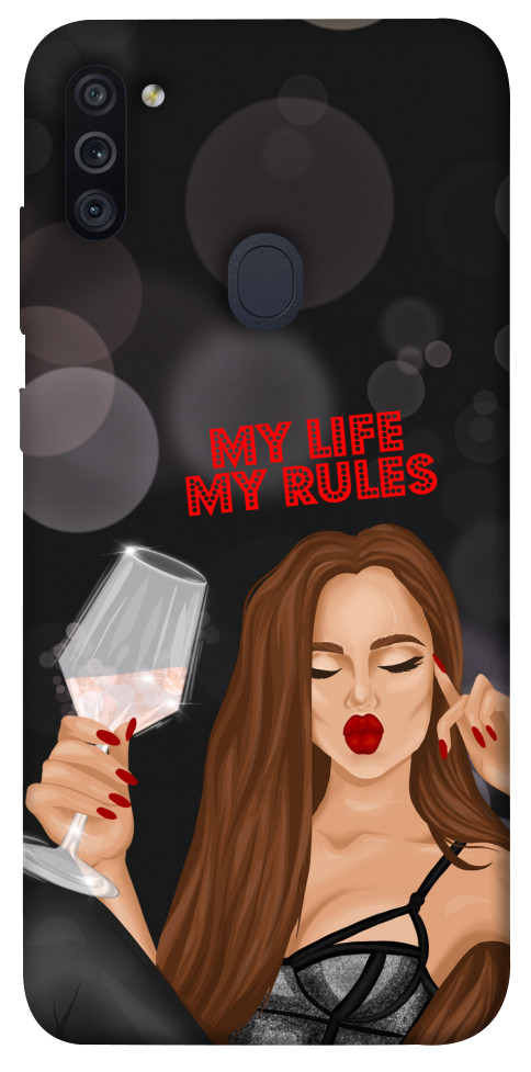 Чехол My life my rules для Galaxy M11 (2020)