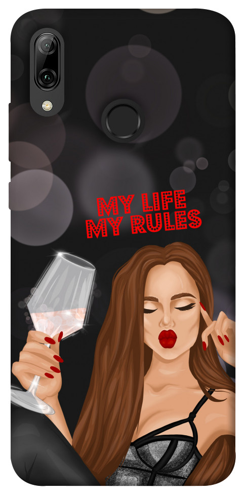 Чехол My life my rules для Huawei P Smart (2019)