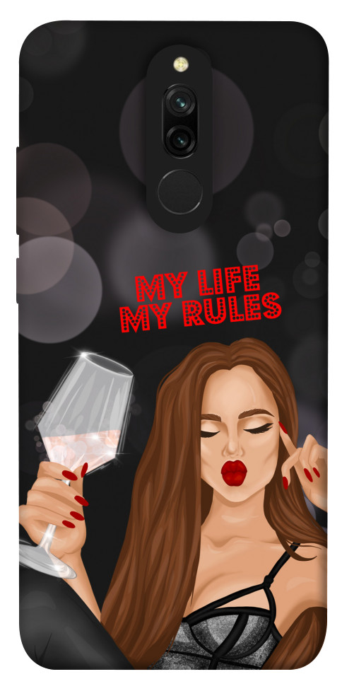 Чохол My life my rules для Xiaomi Redmi 8