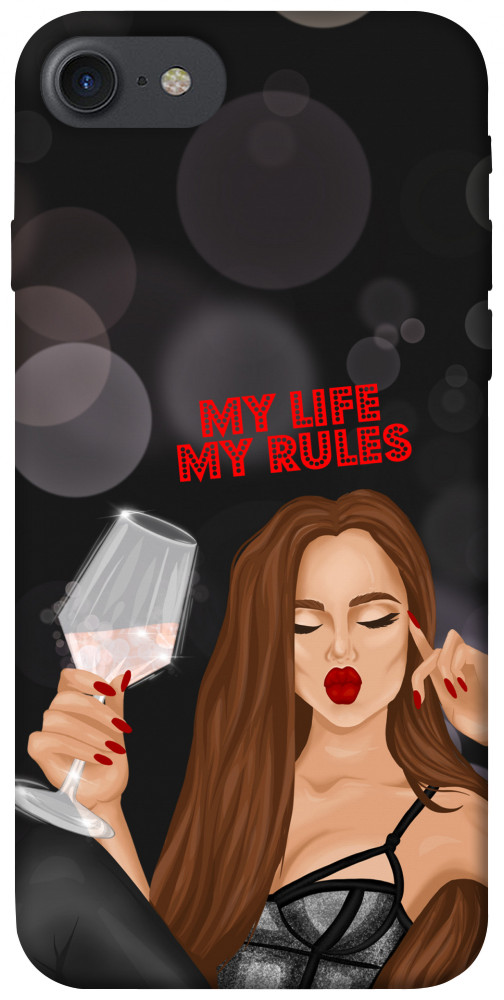 Чехол My life my rules для iPhone 8