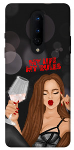 Чехол My life my rules для OnePlus 8