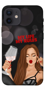 Чохол My life my rules для iPhone 12 mini