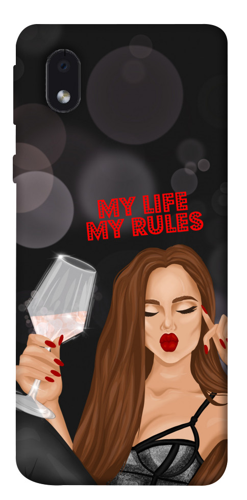 Чехол My life my rules для Galaxy M01 Core