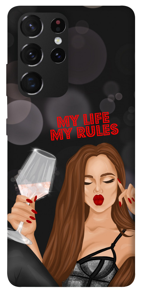 Чохол My life my rules для Galaxy S21 Ultra