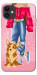 Чохол Girl and corgi для iPhone 11