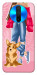 Чехол Girl and corgi для Xiaomi Redmi K30