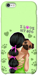 Чехол Love my dog для iPhone 6 (4.7'')