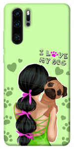 Чехол Love my dog для Huawei P30 Pro