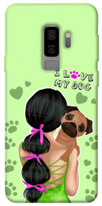 Чехол Love my dog для Galaxy S9+