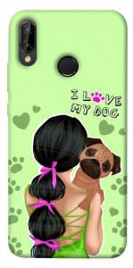 Чехол Love my dog для Huawei P20 Lite