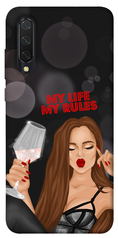 Чехол My life my rules для Xiaomi Mi CC9