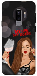 Чехол My life my rules для Galaxy S9+