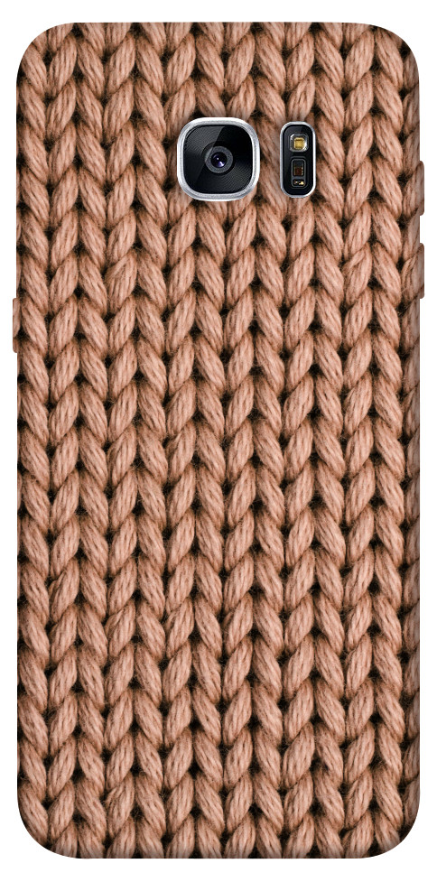 Чехол Knitted texture для Galaxy S7 Edge