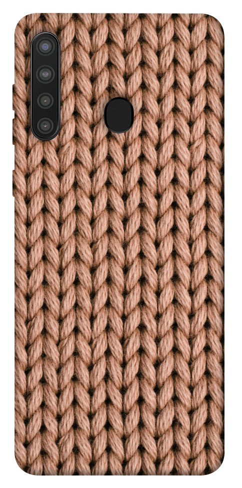 Чехол Knitted texture для Galaxy A21
