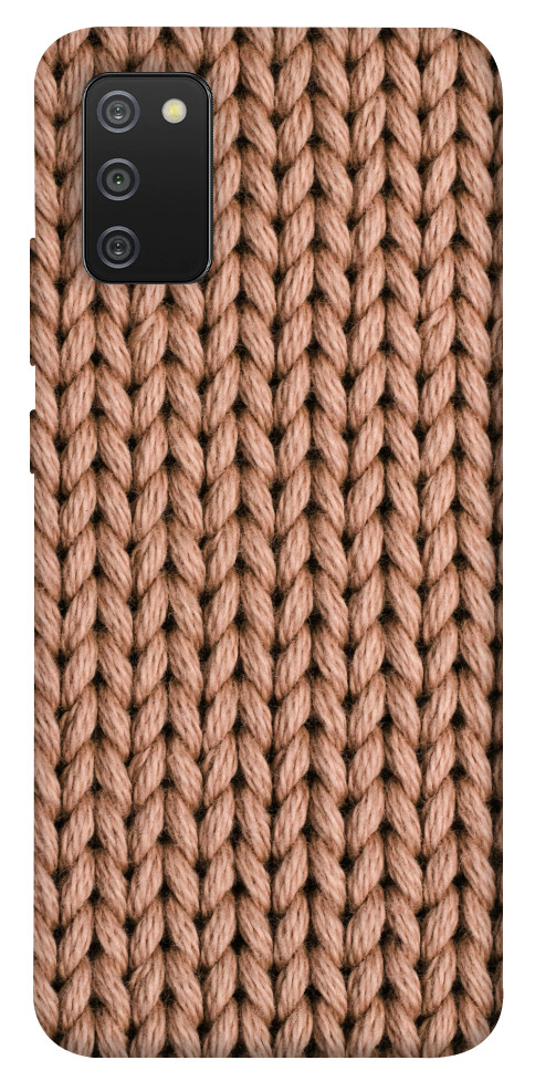Чехол Knitted texture для Galaxy A02s