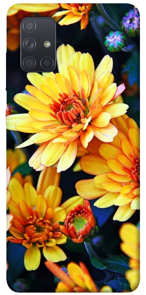 Чехол Yellow petals для Galaxy A71 (2020)