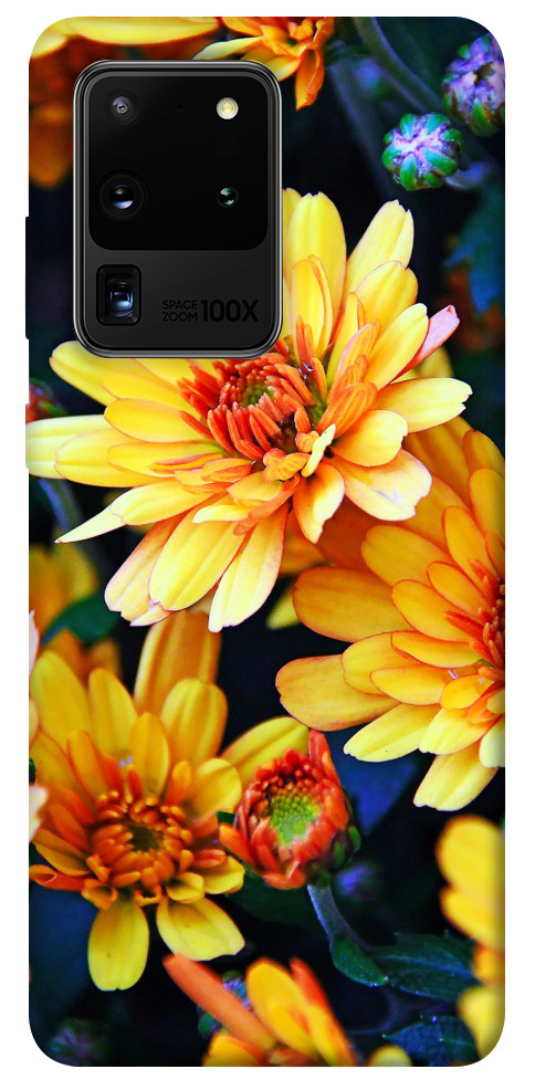 Чехол Yellow petals для Galaxy S20 Ultra (2020)