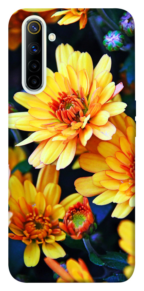 Чехол Yellow petals для Realme 6