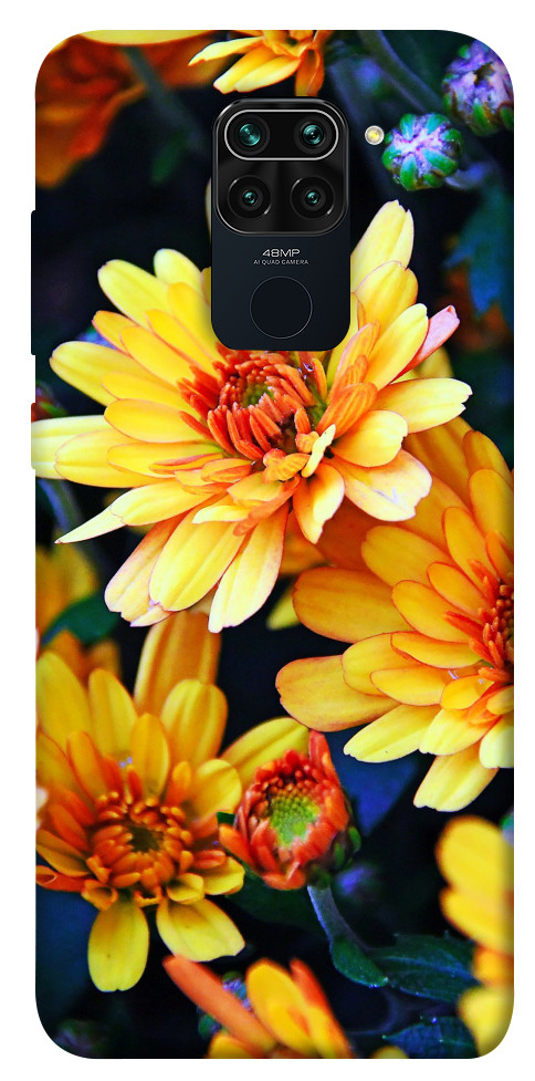 Чехол Yellow petals для Xiaomi Redmi Note 9