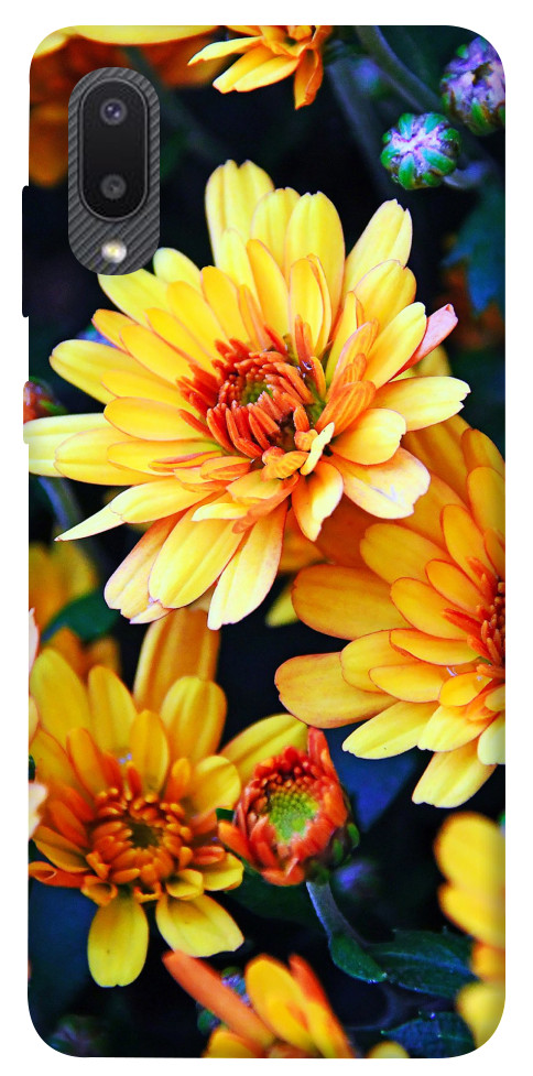 Чехол Yellow petals для Galaxy A02