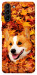 Чехол Корги в листьях для Galaxy S21+