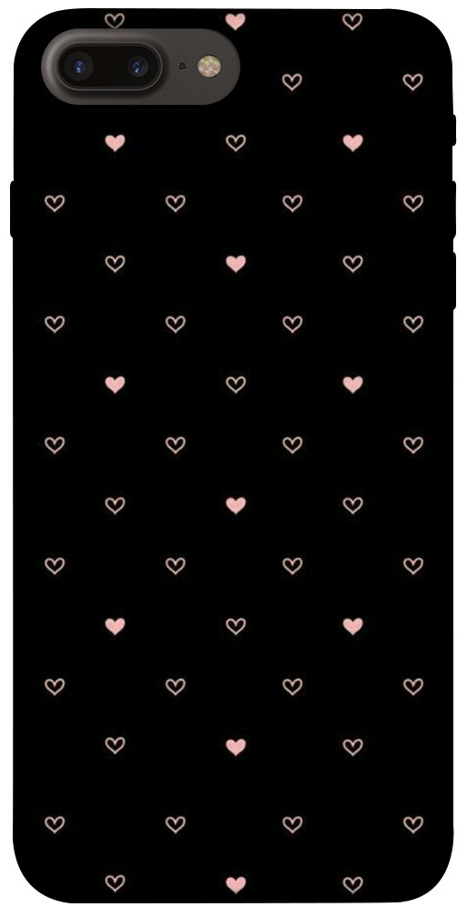 Чехол Сердечки для iPhone 7 Plus