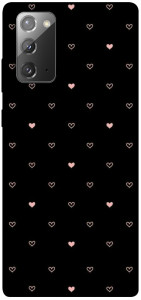 Чехол Сердечки для Galaxy Note 20