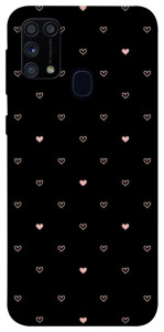 Чехол Сердечки для Galaxy M31 (2020)