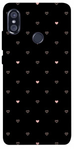 Чехол Сердечки для Xiaomi Redmi Note 5 (DC)