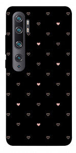 Чехол Сердечки для Xiaomi Mi Note 10 Pro