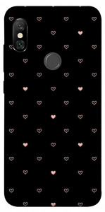 Чехол Сердечки для Xiaomi Redmi Note 6 Pro