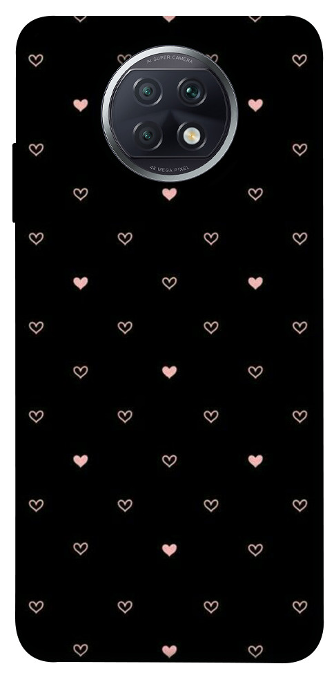 Чехол Сердечки для Xiaomi Redmi Note 9T