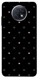 Чехол Сердечки для Xiaomi Redmi Note 9T