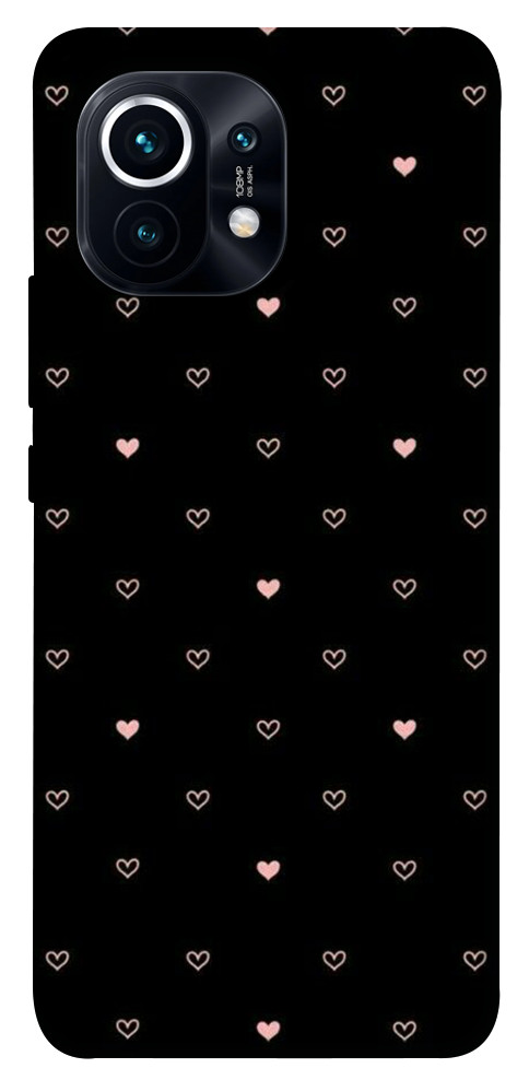 Чехол Сердечки для Xiaomi Mi 11