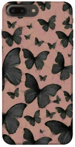 Чехол Порхающие бабочки для iPhone 8 plus (5.5")