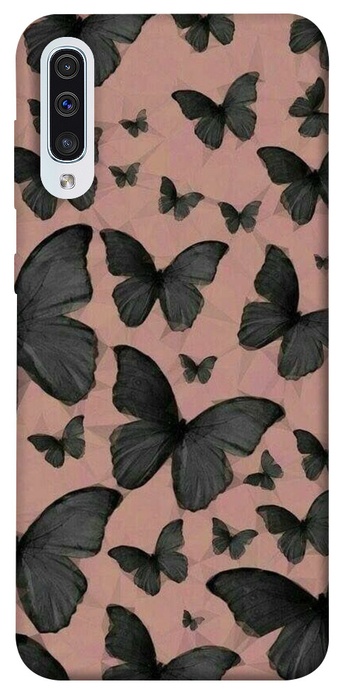 Чехол Порхающие бабочки для Galaxy A50 (2019)