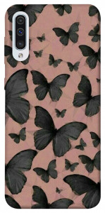 Чехол Порхающие бабочки для Samsung Galaxy A50s