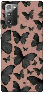 Чехол Порхающие бабочки для Galaxy Note 20