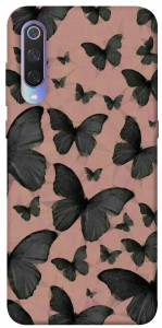 Чехол Порхающие бабочки для Xiaomi Mi 9