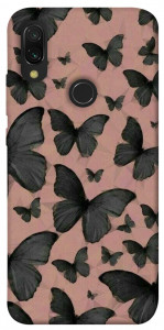 Чехол Порхающие бабочки для Xiaomi Redmi 7
