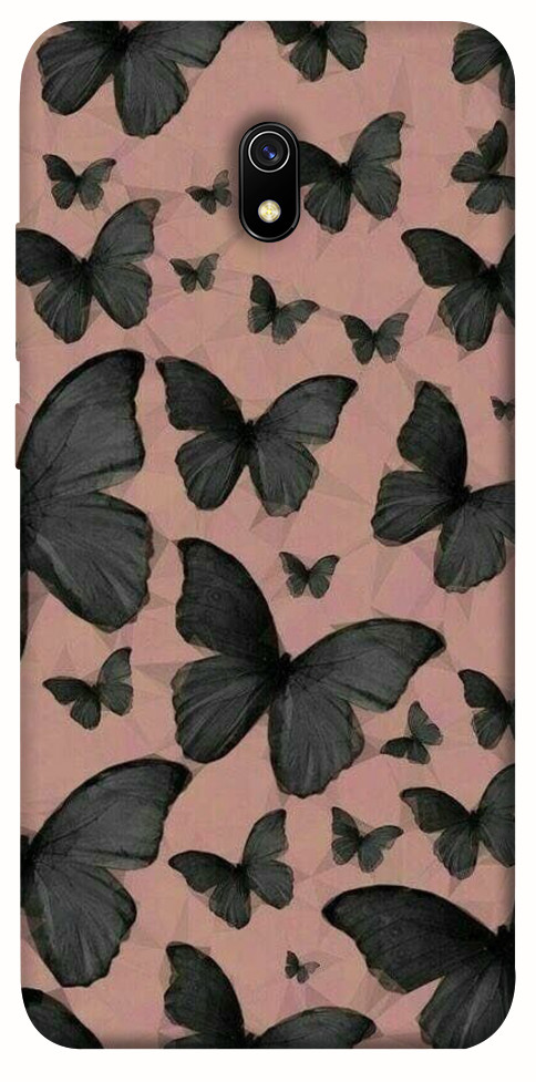 Чехол Порхающие бабочки для Xiaomi Redmi 8a