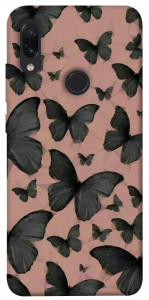 Чехол Порхающие бабочки для Xiaomi Redmi Note 7