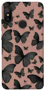 Чехол Порхающие бабочки для Xiaomi Mi A2 Lite