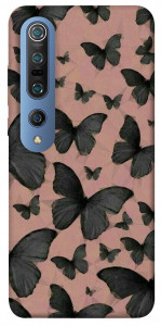 Чехол Порхающие бабочки для Xiaomi Mi 10