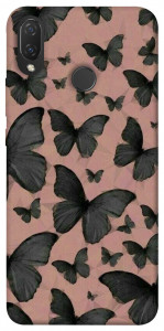 Чехол Порхающие бабочки для Huawei Nova 3i