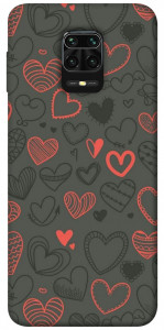 Чохол Милі серця для Xiaomi Redmi Note 9S